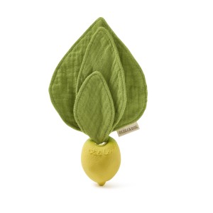 Mini Doudou-Teether John Lemon